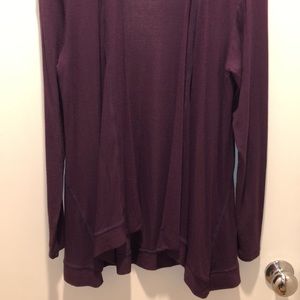 Bobeau open front lightweight cardigan